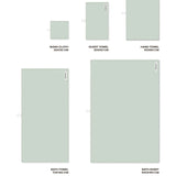 BONGUSTA Badelaken „Naram Silver Sage 100×150 cm“ | Modern & weich | BONGUSTA