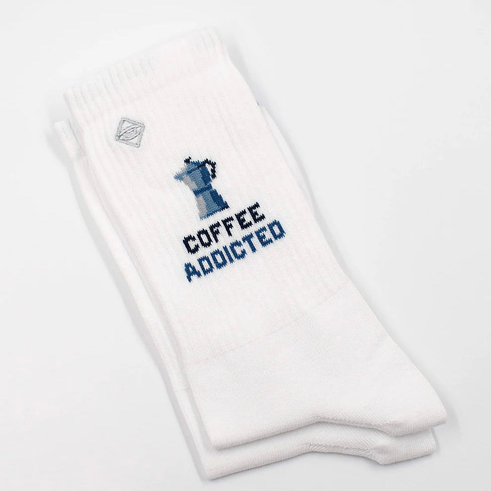 J.Clay Socken “Coffee Addicted” | Statement Socken | J.Clay