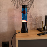 Fisura Lava Lampe "Mini Red & Blue" | Nostalgisches Retro-Feeling | Fisura