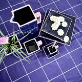 Table Machine Tischdecke “Tile” 200 x 150 cm Blue & Pink | Statement Design | Table Machine
