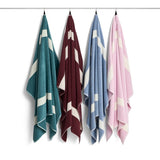 HAY Badelaken „Stripe Dusty Blue“ 100x150cm | Skandinavisch | HAY