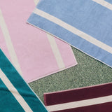 HAY Badematte „Stripe Dusty Blue“ 50x80cm | Skandinavisch | HAY