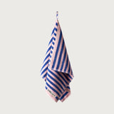 BONGUSTA Badetuch BONGUSTA “Dazzling Blue & Rose” | 70x140cm Baumwolle | Weich & Saugstark