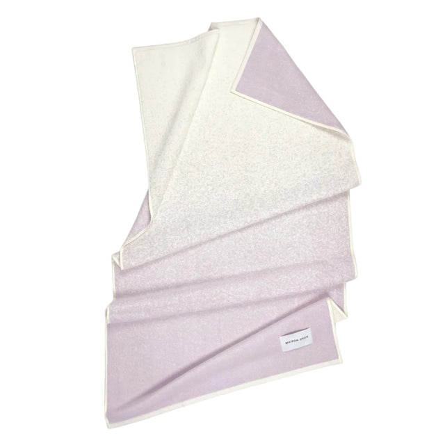 Maison Deux Badetuch “Gradient Lilac Vanilla” 70x140 cm | Maison Deux