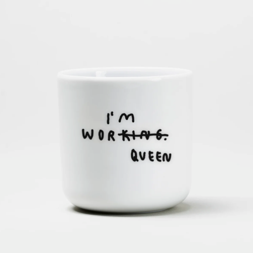 YAHYA Studio Becher „I'm Workqueen“ | Für Power-Frauen, die alles geben | YAHYA Studio