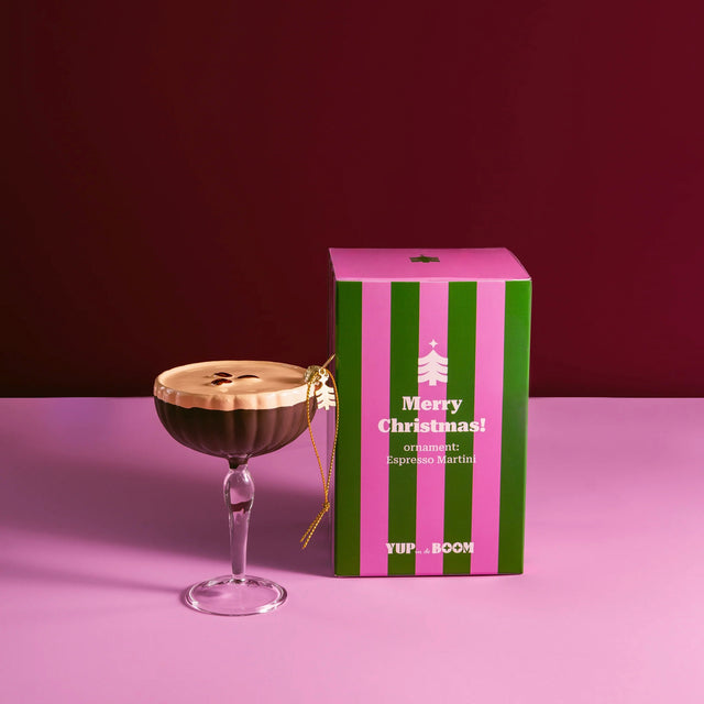 Yup in de Boom Weihnachtshänger “Espresso Martini” | Christbaumschmuck | Yup in de Boom