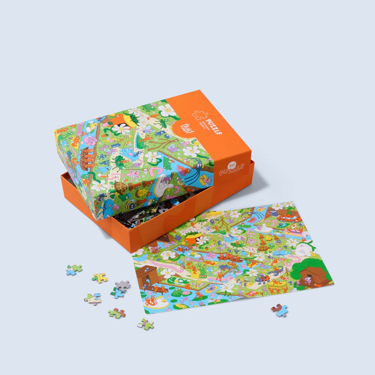 Puzzle “Garden” | 1000 Teile | Fluid Market
