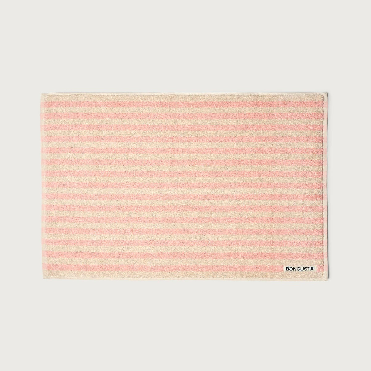 BONGUSTA Badematte BONGUSTA “Naram Tropical & Creme” | 50x80 cm | Weich & Kuschelig