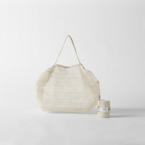 Shupatto Einkaufsbeutel “Mesh Bag Beige” | Luftig leicht in Beige | Shupatto