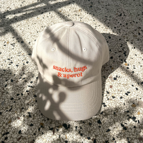 Viel Spass Studio Cap Studio Ciao "Snacks, Hugs & Aperol" | Lässig & Verstellbar
