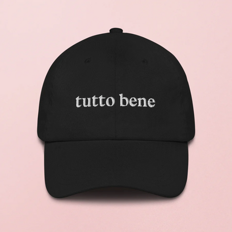Viel Spass Studio Cap "Tutto bene" studio ciao | schwarz | 100% Baumwolle