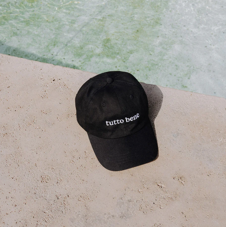 Viel Spass Studio Cap "Tutto bene" studio ciao | schwarz | 100% Baumwolle