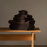 BONGUSTA Badelaken „Naram Coffee 100×150 cm“ | Edler Farbton | BONGUSTA