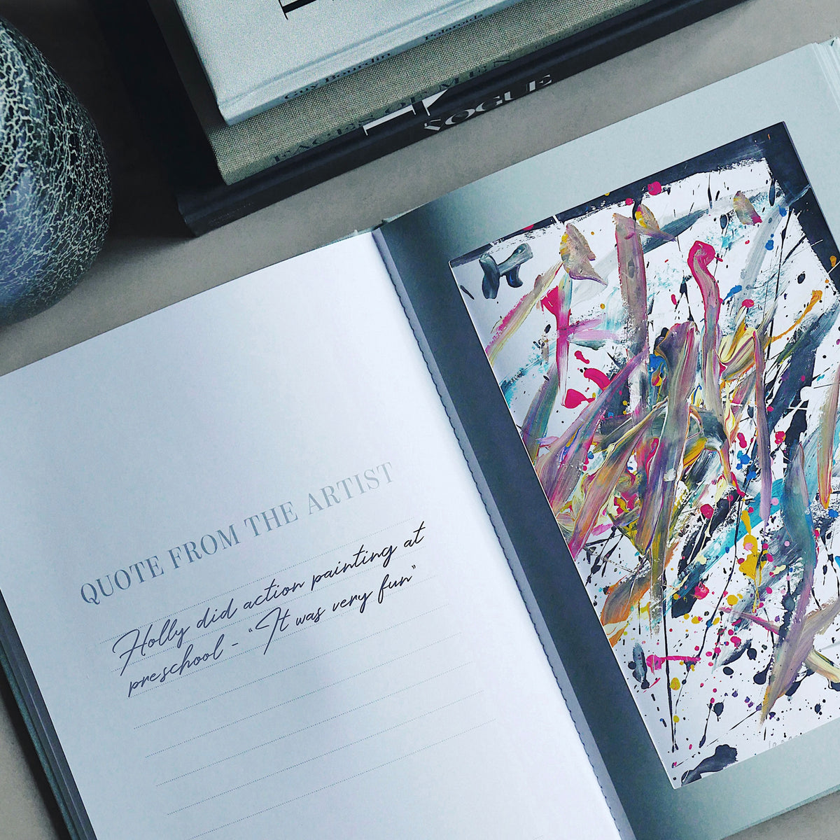 PRINTWORKS Bilderrahmenbuch “Frame Book Great Art” Grey | PRINTWORKS