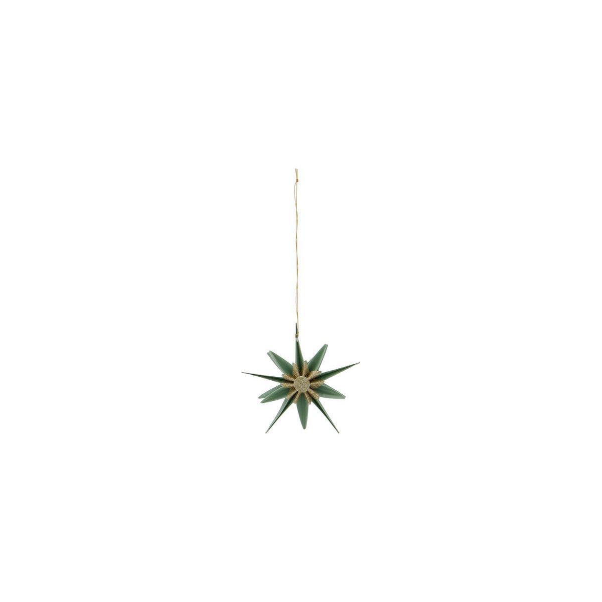 House Doctor Weihnachtshänger “Stari Green Champagne” 6er-Set | House Doctor