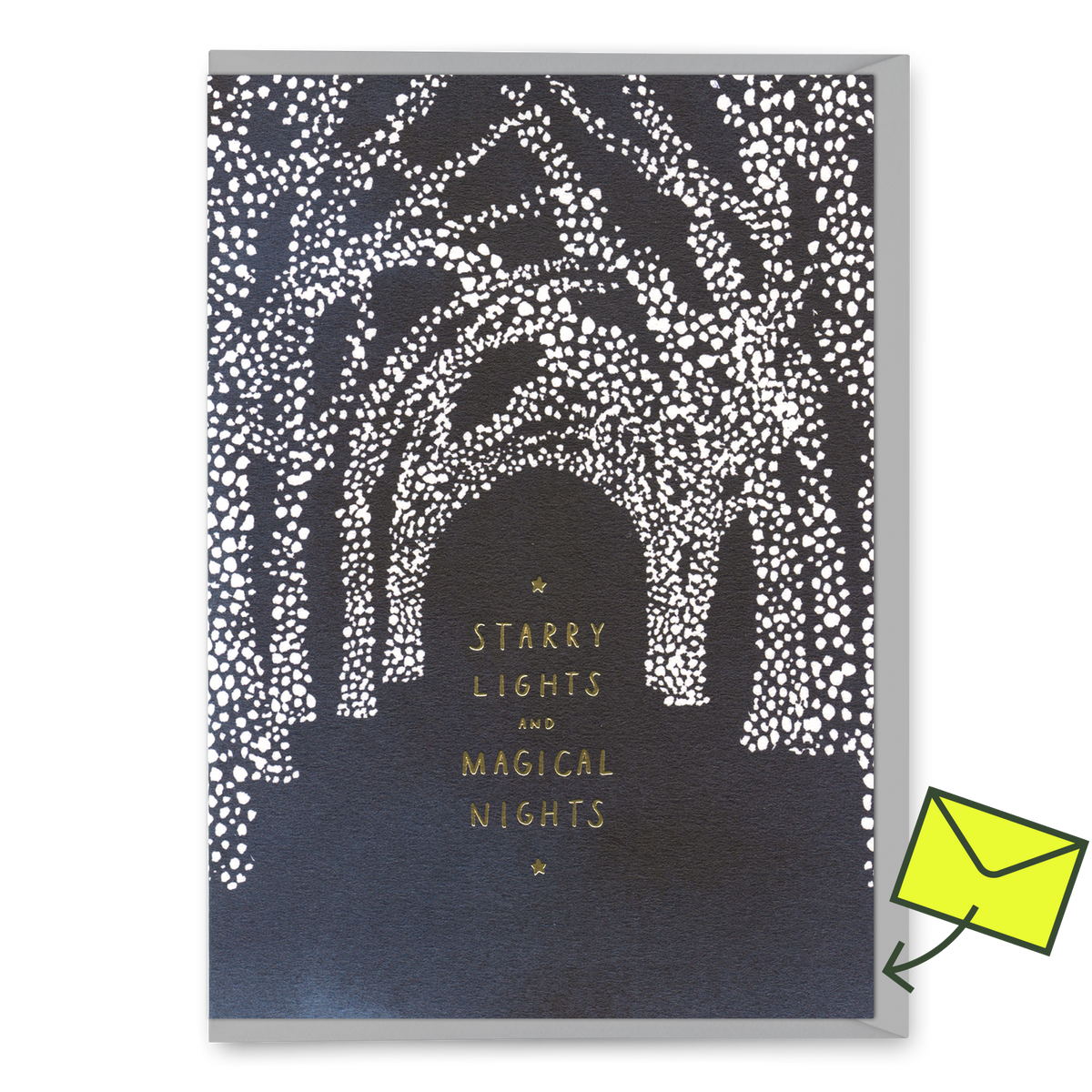 Ohh Deer Grußkarte Ohh Deer “Starry Nights” | Karte mit Sternenhimmel