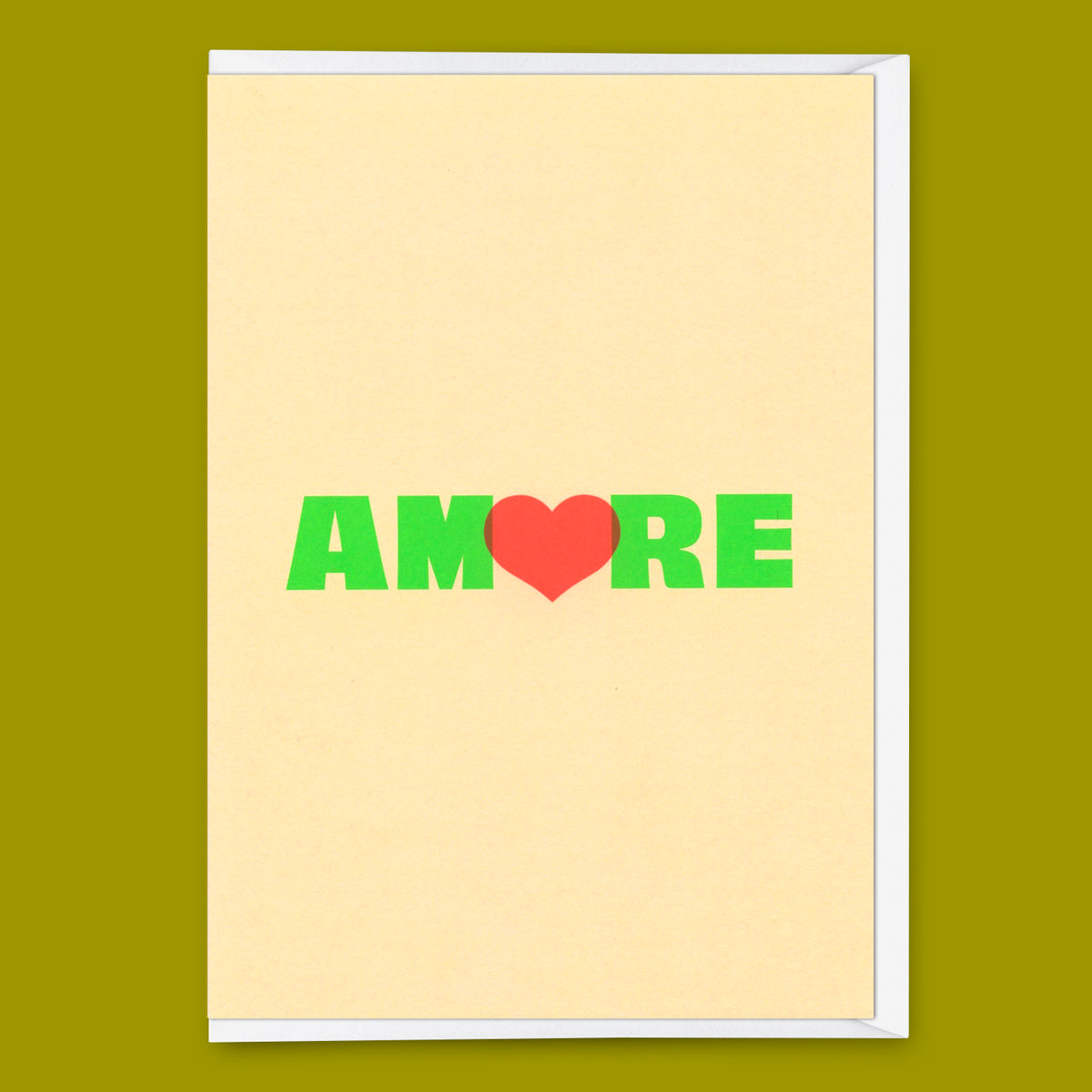 Deli Cards Grußkarte "Amore" | Coole Klappkarte für Verliebte
