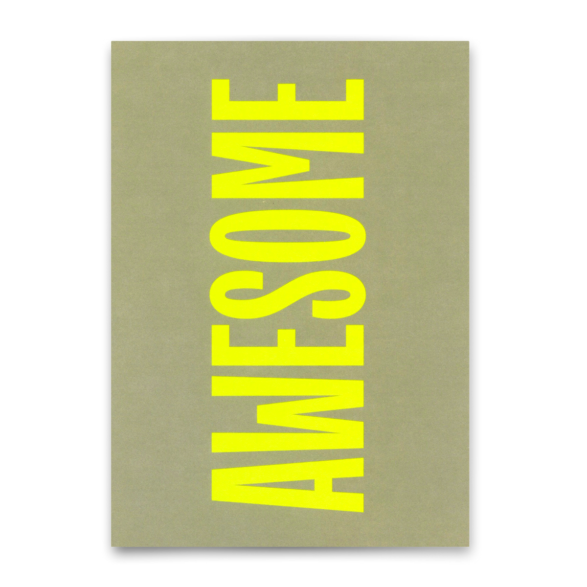 Deli Cards Postkarte "Awesome" | Schöne Karte für jeden Anlass