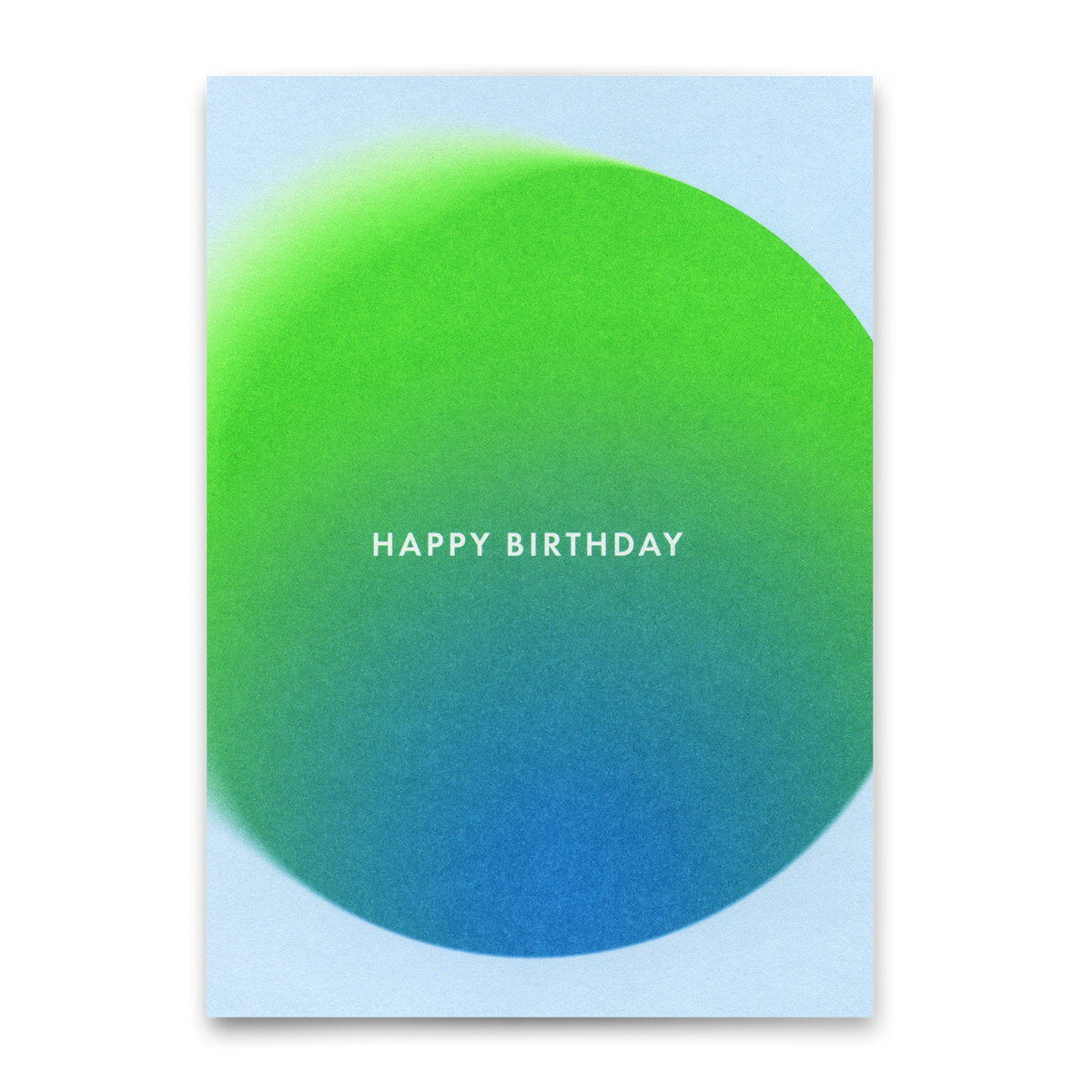 Deli Cards Postkarte "Happy Birthday Blur" | Besondere Karte zum Geburtstag