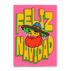 Deli Cards Postkarte "Feliz Navidad" | Besondere Postkarte zu Weihnachten
