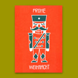 Deli Cards Postkarte "Nußknacker" | Besondere Postkarte zu Weihnachten