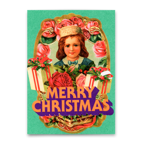 Deli Cards Postkarte "Poesie Kind" | Schöne Postkarte zu Weihnachten