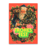 Deli Cards Postkarte "Poesie Nikolaus" | Besondere Postkarte zu Weihnachten