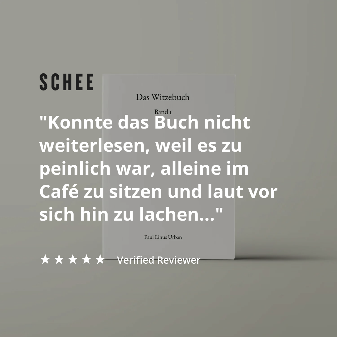 Paul Urban Das Witzebuch Band 1 | Sammelband mit Witzen von Paul Urban