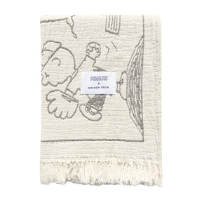 Maison Deux Decke “Peanuts Comic Baseball” 130x200 cm | Maison Deux