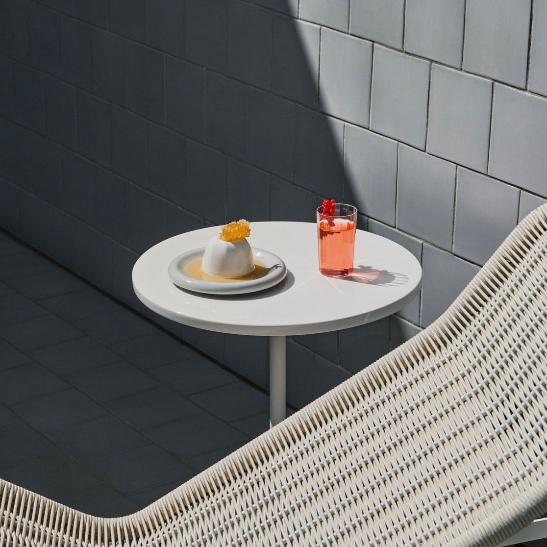 HAY Glas „Angle Glass Medium 10 cm“ | 4er Set | Kompakt & schlicht | HAY