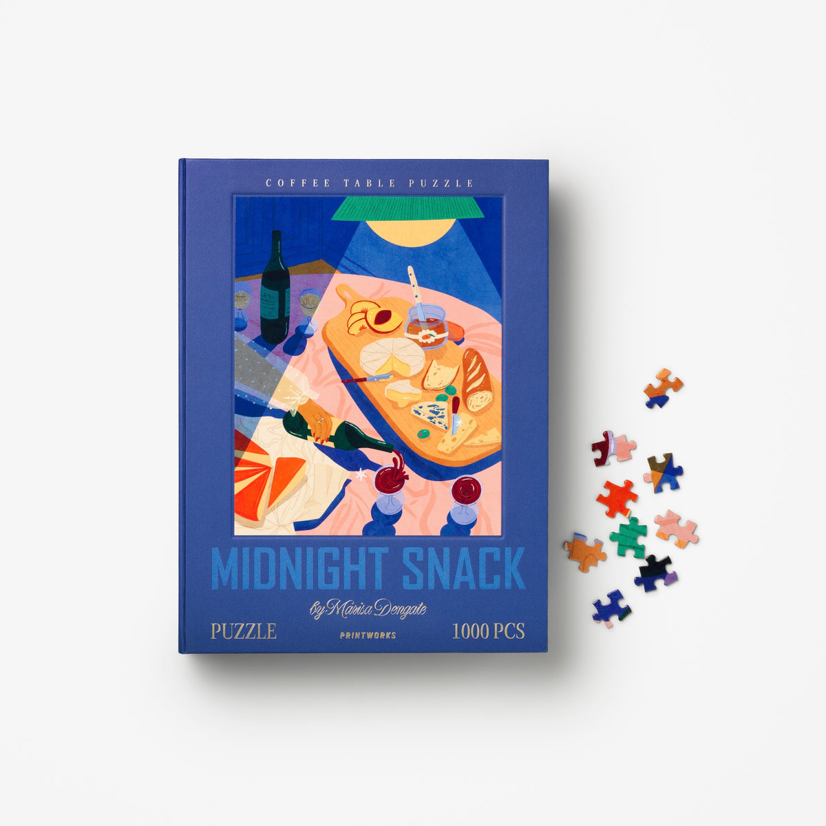 PRINTWORKS Puzzle “Midnight Snack” 1000 Teile | Design Puzzle | PRINTWORKS