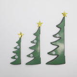 House Doctor Weihnachtsdeko “Tree Grün” 3er-Set | House Doctor