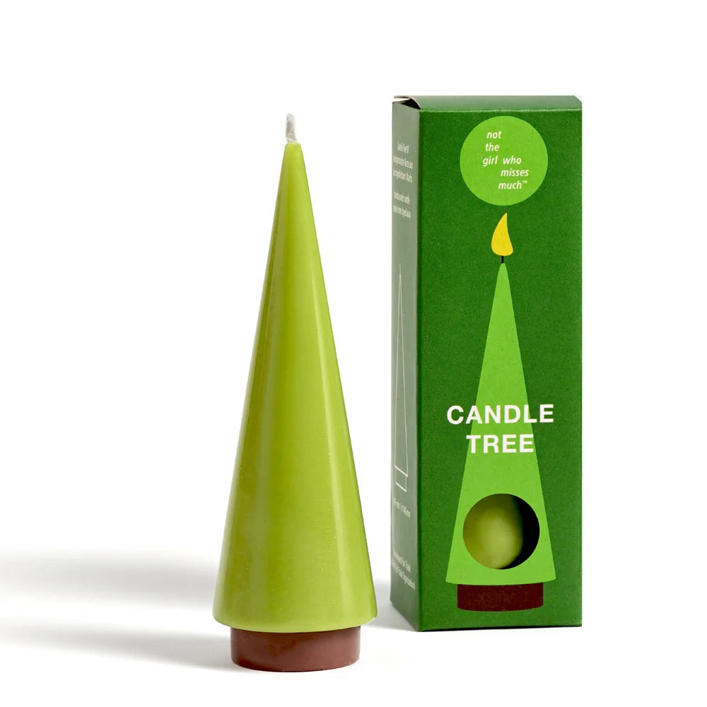 not the girl who misses much Kerze “Candle Tree” M 14 cm | Weihnachtsbaum | not the girl