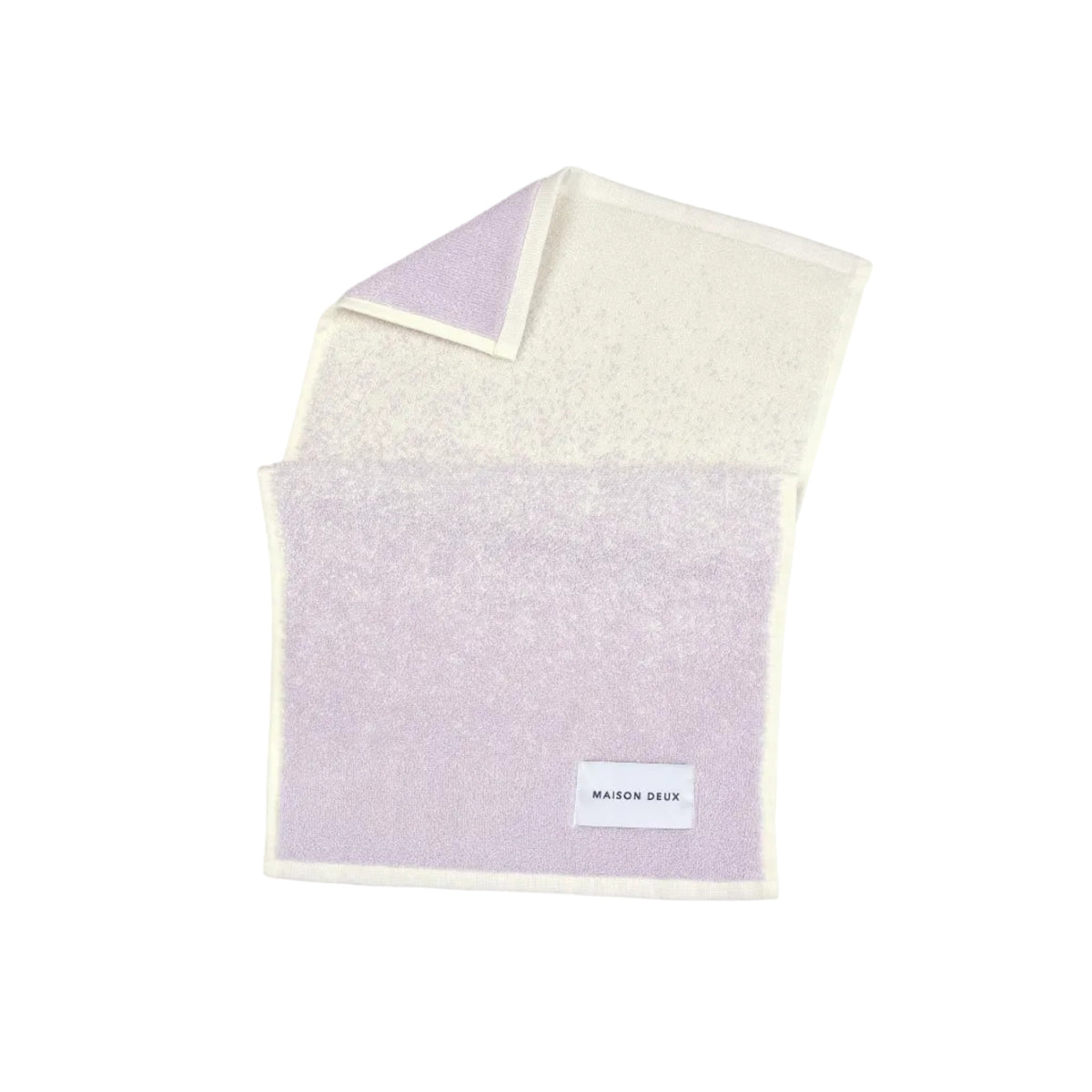 Maison Deux Gästehandtuch “Gradient Lilac Vanilla” 30x50 cm | Maison Deux