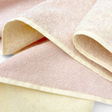 Maison Deux Badetuch “Gradient Buttergelb Rosa” 70x140 cm | Maison Deux