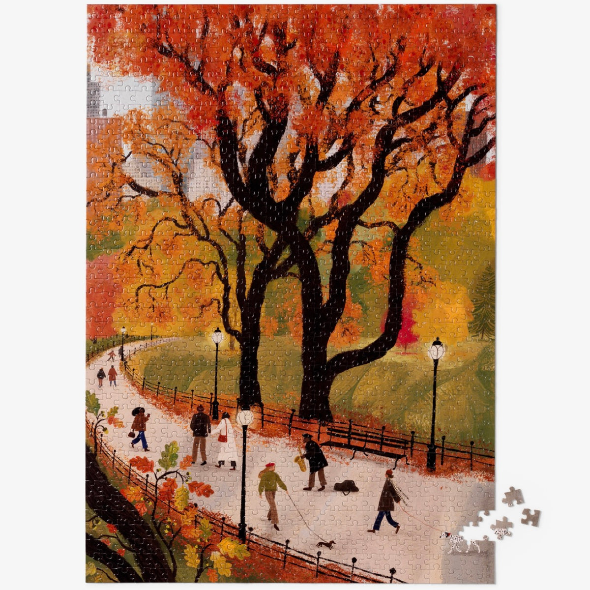 PRINTWORKS Puzzle “Autumn Leaves” 1000 Teile | Design Puzzle | PRINTWORKS