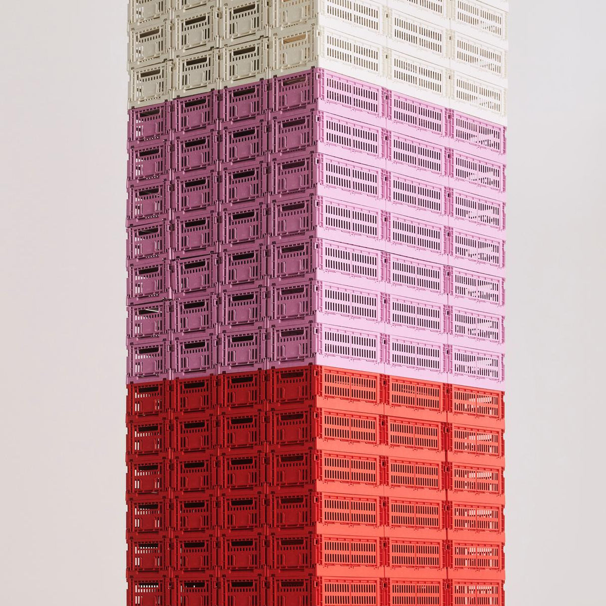 HAY Faltbox „Colour Crate Small Dusty Rose“ | Sanft & vielseitig | HAY