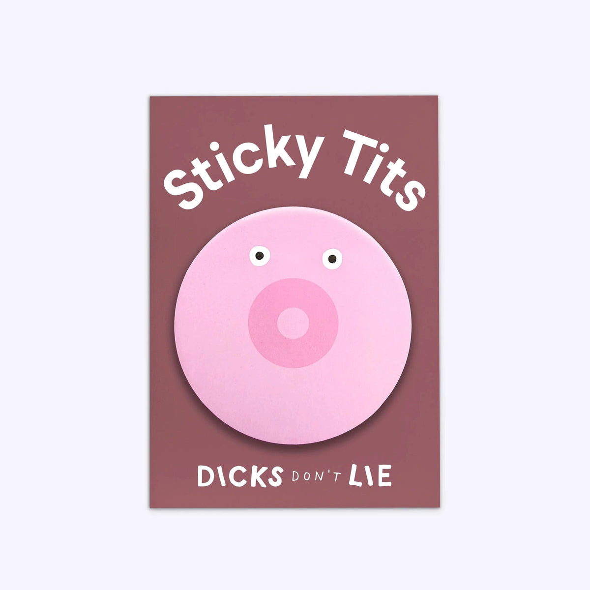 Dicks Don’t Lie Haftnotizen „Sticky Tits“ | selbstklebend & frech | Dicks don't lie
