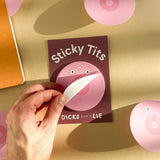 Dicks Don’t Lie Haftnotizen „Sticky Tits“ | selbstklebend & frech | Dicks don't lie