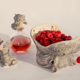 Donkey Products Schale "Hungry Hippo" | handbemalte Keramikschale