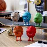 Hoptimist Hoptimist “Hipster” Turquoise | Wackelfigur | Hoptimist
