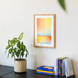 Edition SCHEE Horizontal Gradient (DIN A3) | Edition SCHEE | Risographie