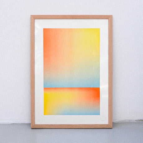 Edition SCHEE Horizontal Gradient (DIN A3) | Edition SCHEE | Risographie
