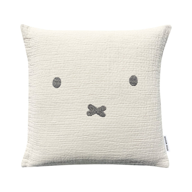 Maison Deux Kissenhülle “Miffy” 50x50 cm | 100% Baumwolle | Maison Deux