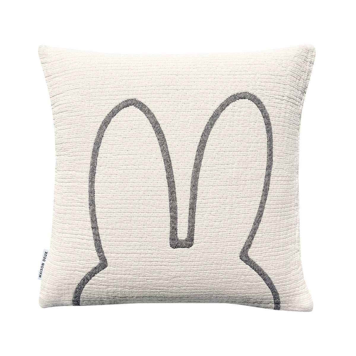 Maison Deux Kissenhülle “Miffy” 50x50 cm | 100% Baumwolle | Maison Deux
