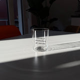 YAHYA Studio Glas „Socially Awkward by Nature“ (L) | Humorvolles Statement | YAHYA Studio