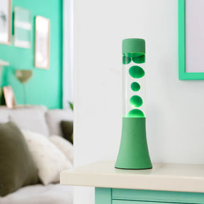 Fisura Lava Lampe “Mini Monochrome Green” | Klein & Retro | Fisura