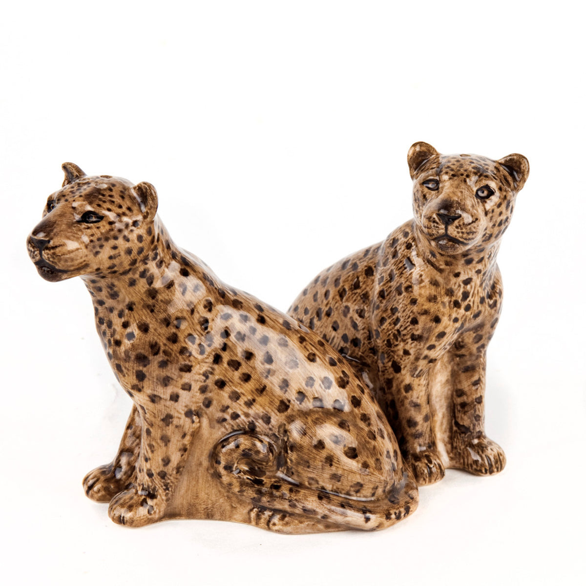 Quail Ceramics Salz- & Pfefferstreuer Quail “Leopard” | Keramikset im Leoparden-Look
