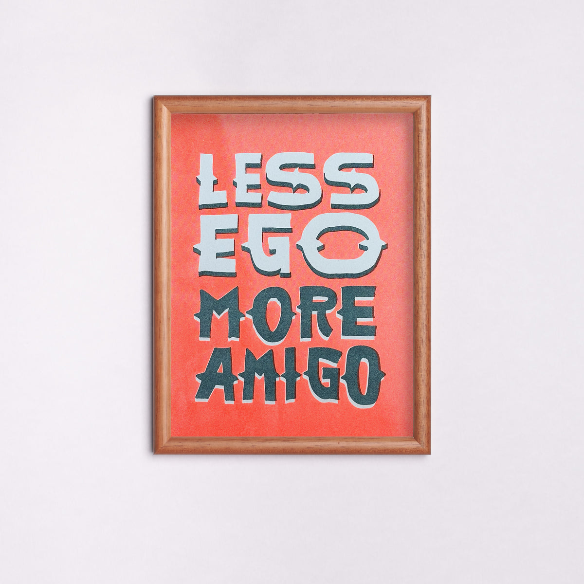 Edition SCHEE Parat Riso Less ego more amigo