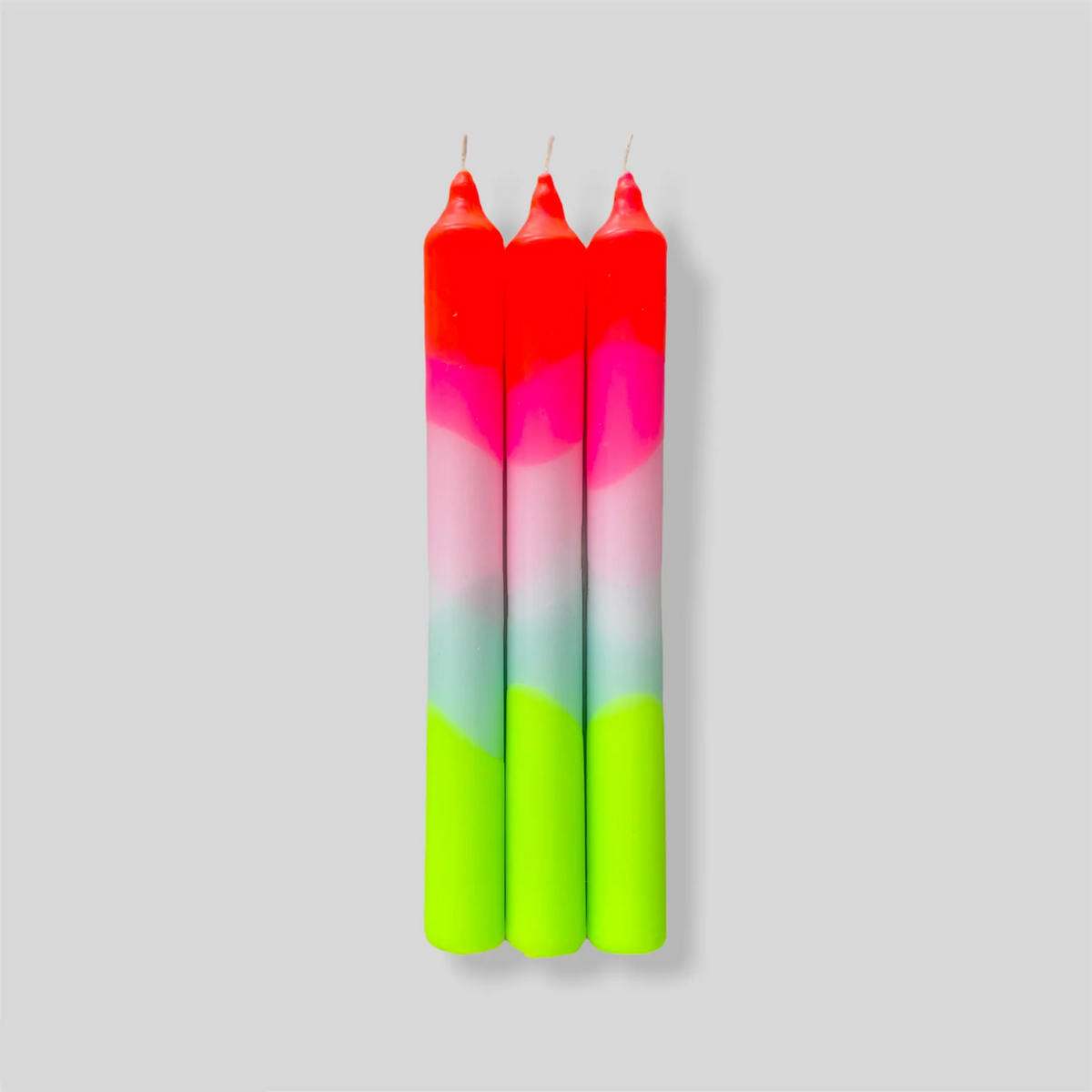 pinkstories Stabkerzen “NEON Lollipop Trees” 3er-Set | pinkstories